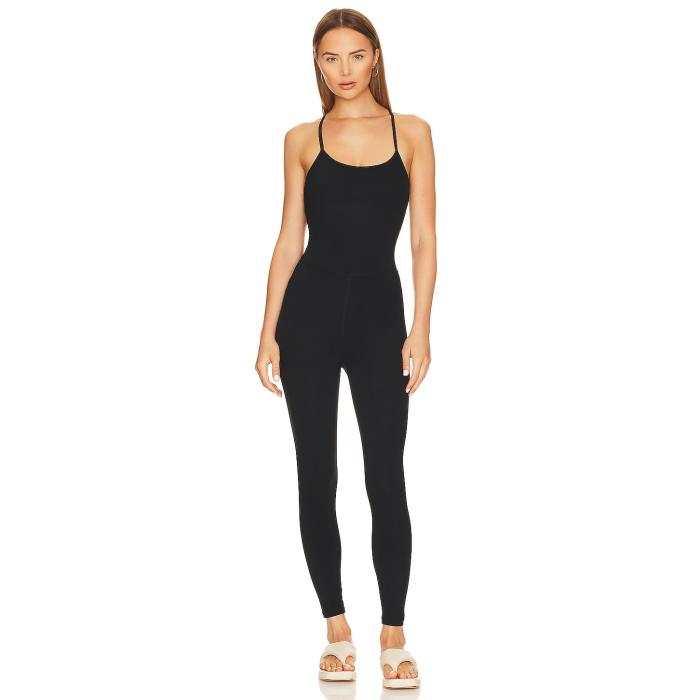 Splits59 【 Airweight Jumpsuit Women Black 】 ジャンプスーツ レディースファッション その他 レディース 黒色 ブラック