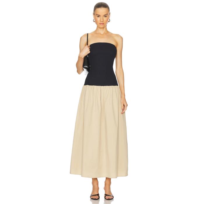 Anna Quan 【 Amyra Dress Women Latte & Shade 】 ドレス レディースファッション ドレス レディース