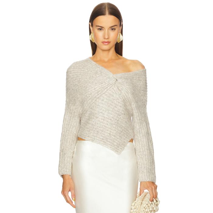 Cult Gaia 【 Lea Knit Top Women Fog 】 ニット レディースファッション トップス ニット セーター その他 レディース
