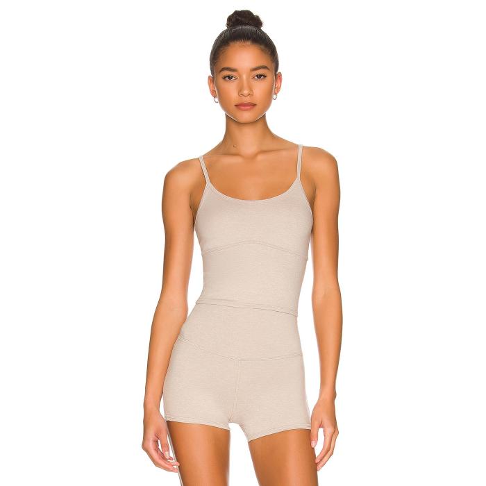 Wellbeing + Beingwell 【 Loungewell Ripley Tank Women Oat Heather 】 タンクトップ スポーツ アウトドア フィットネス トレーニング ウェア レディースウェア トップス レディース heather ヘザー