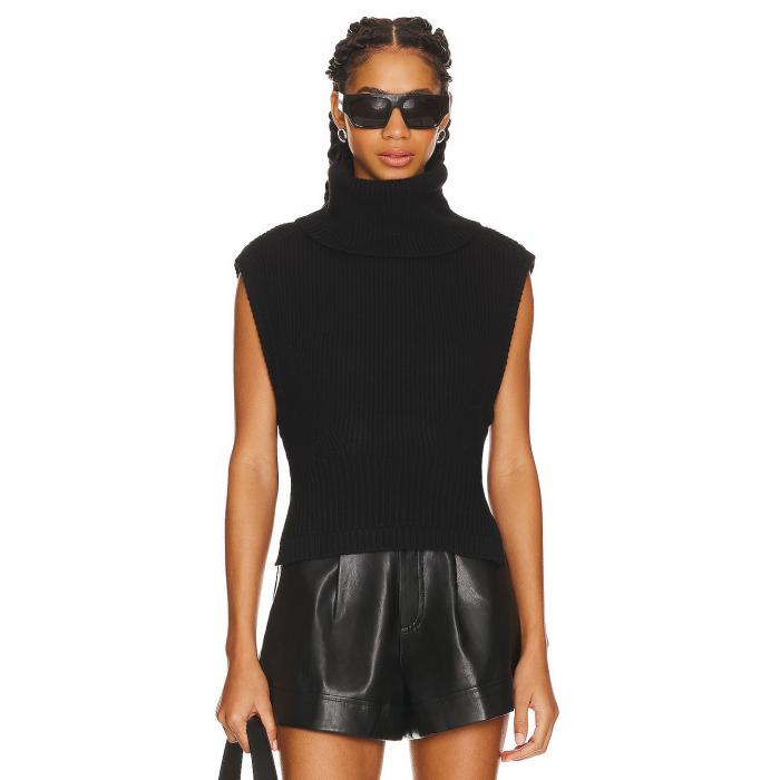 Simkhai 【 Maple Sweater Top Women Black 】 調教師 レディース 黒いこと 黒いこと