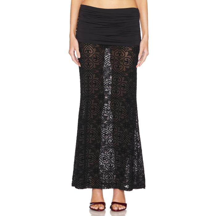Loba 【 Violeta Maxi Skirt Women Black 】 レディースファッション ボトムス スカート レディース 黒色 ブラック 19,224円