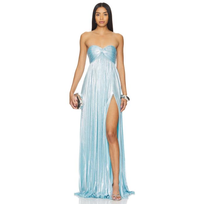 Retrofete 【 Zoa Dress Women Blue & Silver 】 ドレス レディースファッション ドレス レディース 青色 ブルー Silver 銀色・シルバー