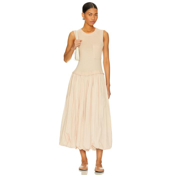 フリーピープル Free People 【 Calla Lilly Dress Women Sandstone 】 御召しもの レディース