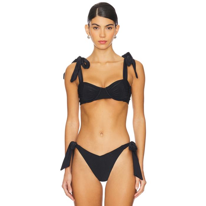 ビーチライオット Beach Riot 【 Delilah Top Women Black 】 レディースファッション 水着 レディース 黒色 ブラック