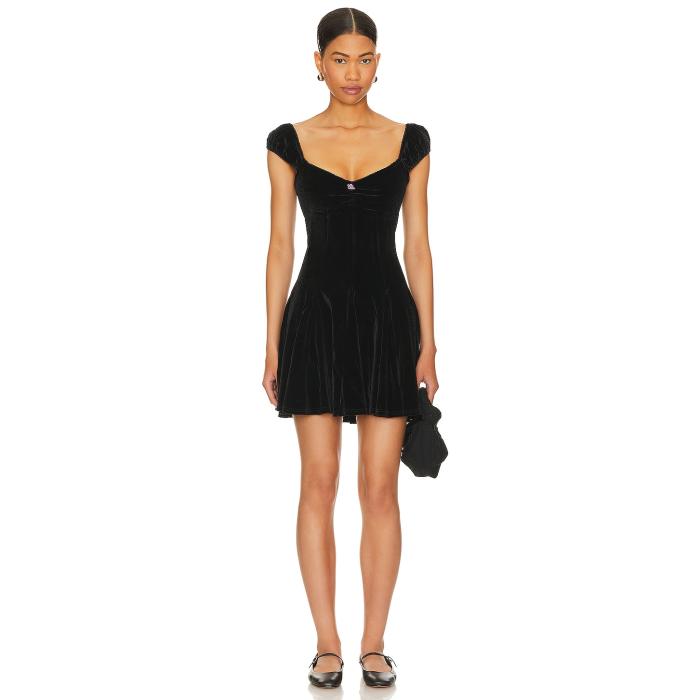 フリーピープル Free People 【 X Revolve Rose Marie Mini Women Black 】 Rose ローズ レディースファッション ドレス レディース 黒色 ブラック