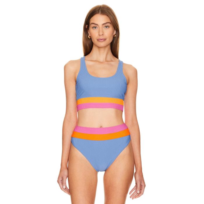 ビーチライオット Beach Riot 【 Mackenzie Top Women Daydreamer Colorblock 】 レディースファッション 水着 レディース