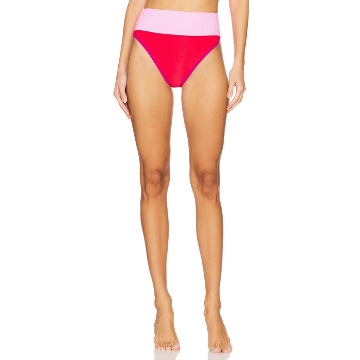 ビーチライオット Beach Riot 【 Emmy Bottom Women Gumdrop Colorblock 】 ズボン ボトムス レディースファッション 水着 レディース