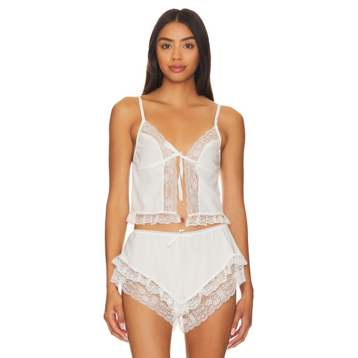 Kat The Label 【 Harriet Camisole Women White 】 レディース 白いこと 白いこと