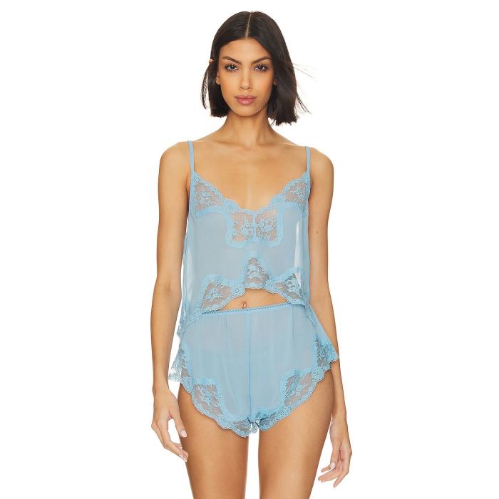 Kat The Label 【 Harley Camisole Women Blue 】 レディース 青味 青み