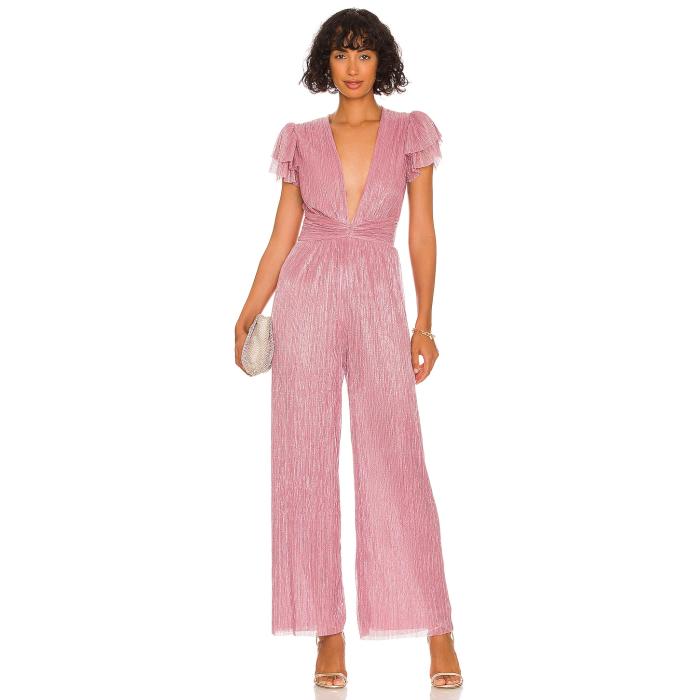 サビーナムサエフ Sabina Musayev 【 X Revolve Donni Jumpsuit Women Antique Rose 】 ジャンプスーツ レディースファッション その他 レディース Rose ローズ