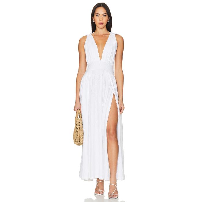 フリーピープル Free People 【 X Free-Est Selena Maxi Dress Women Ivory 】 ドレス レディースファッション ドレス レディース アイボリー