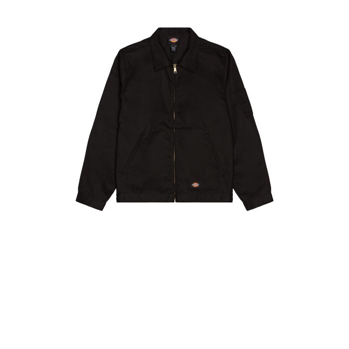 ディッキーズ Dickies 【 Unlined Eisenhower Jacket Men Black 】 Jacket ジャケット メンズ 黒色 ブラック｜スニケス