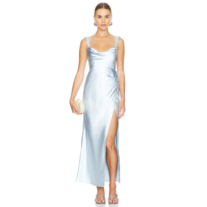 Runaway The Label 【 Havanna Dress Women Blue 】 ドレス レディース 青色 ブルー