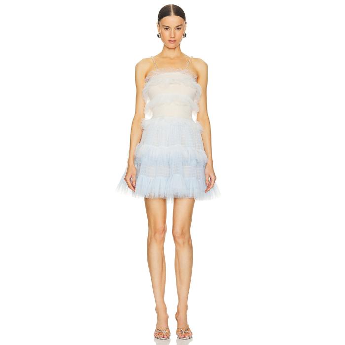 Susan Fang 【 Gradient Tulle Dress Women White 】 ドレス レディース 白色 ホワイト｜スニケス