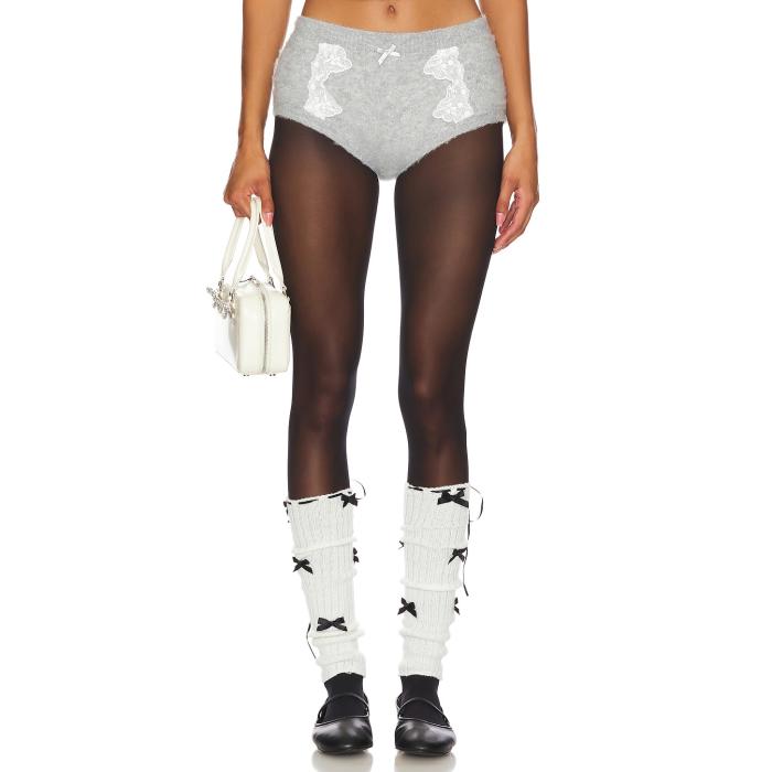 For Love \u0026 Lemons 【 Arinah Boyshort Women Grey 】 レディース 薄墨色 薄墨色