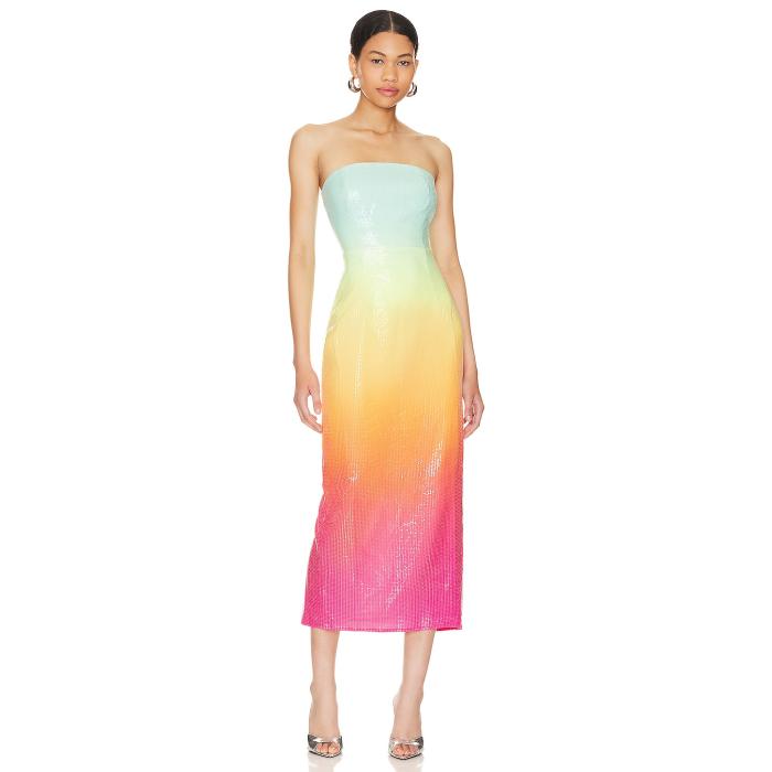 Runaway The Label 【 Malibu Midi Dress Women Multi 】 マリブ ドレス レディース|スニケス