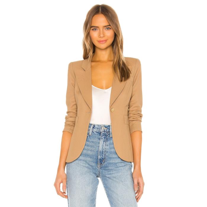Smythe 【 Classic Duchess Blazer Women Camel 】 古典派音楽 ブレイザー レディース camel 駱駝