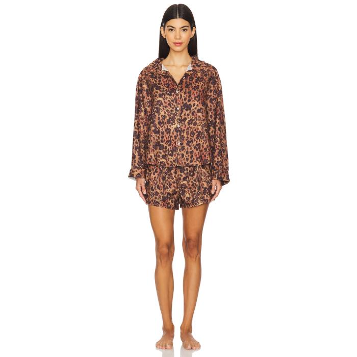 フリーピープル Free People 【 X Intimately Fp Early Morning Sleep Set In Natural Combo Women Natural Combo 】 自然的 レディース 自然的