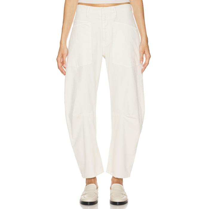 ニリ 置き目タン Nili Lotan 【 Shon Pant Women Stone 】 ズボン下 レディース