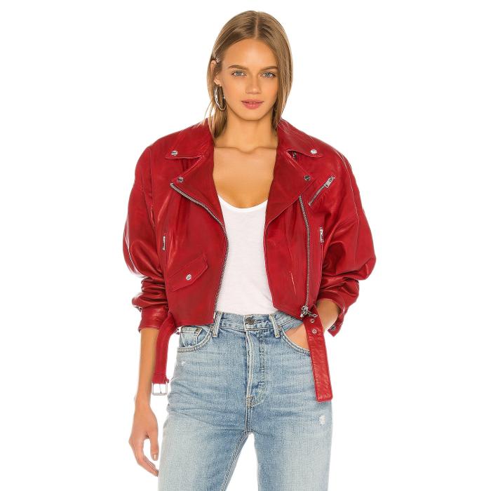 Lamarque 【 X Revolve Dylan Jacket Women Red 】 Jacket 上衣 レディース Red 赤・赤いこと