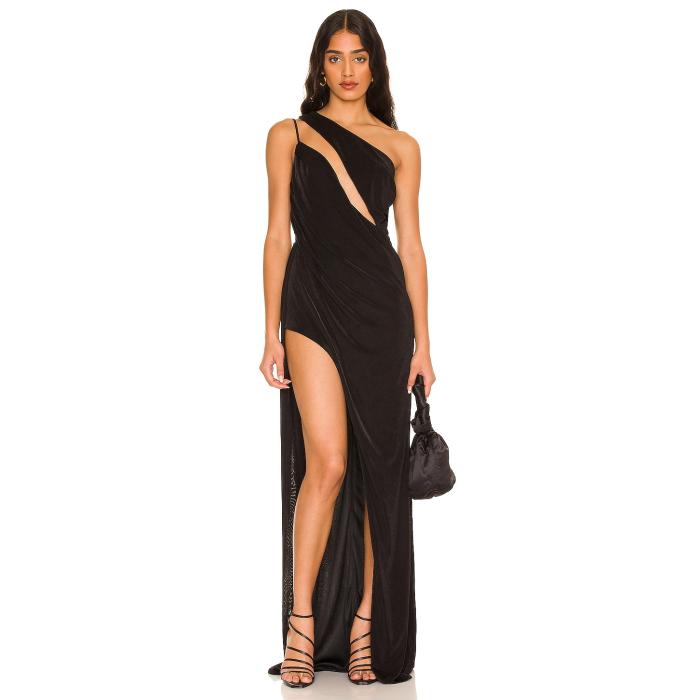 Katie May 【 X Revolve A Cut Above Gown Women Black 】 レディース 黒いこと 黒いこと ドレス-レディースファッション