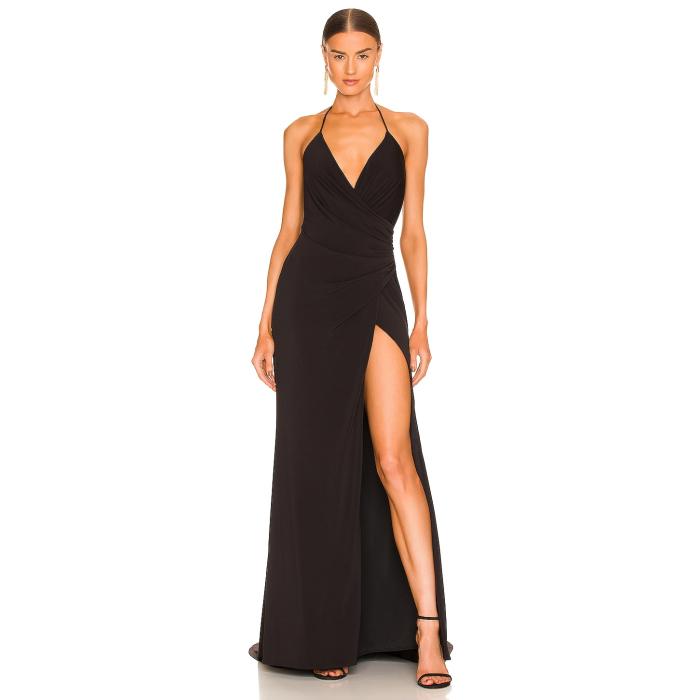 Katie May 【 X Revolve Jupiter Gown Women Black 】 レディース 黒色 ブラック｜スニケス