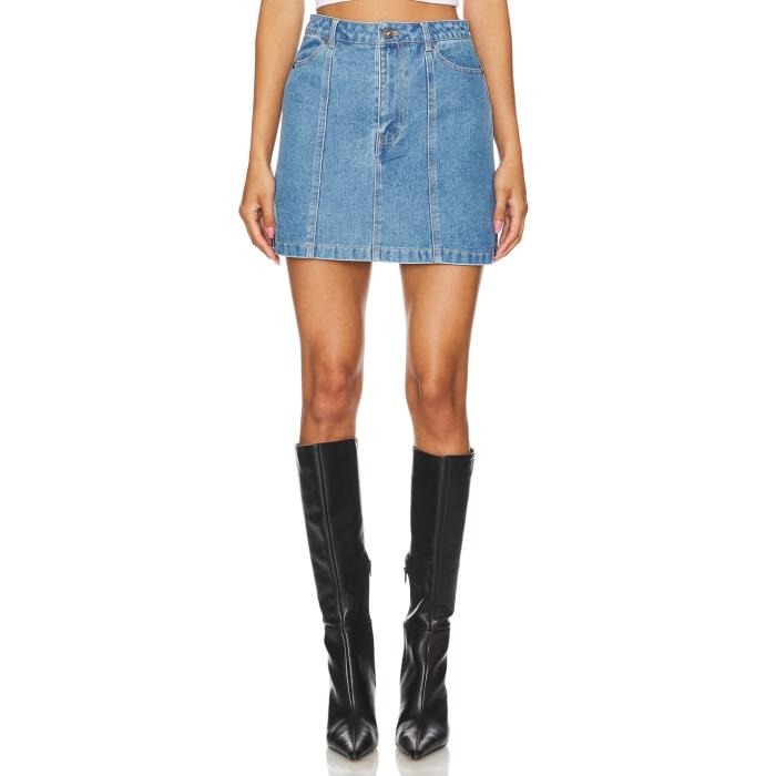 バル点点 Bardot 【 Cairo Denim Mini Skirt Women Vintage 】 ジーンズ レディース vintage ビンテージ・ヴィンテージ