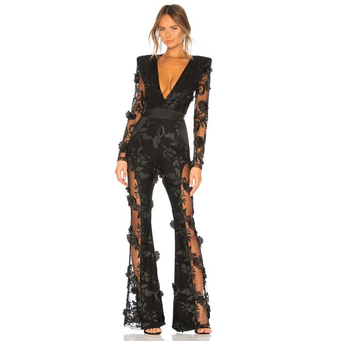 Zhivago 【 Where You Tend A Rose Jumpsuit Women Black 】 Rose サクラ色 飛び降りる背広 レディース 黒いこと 黒いこと
