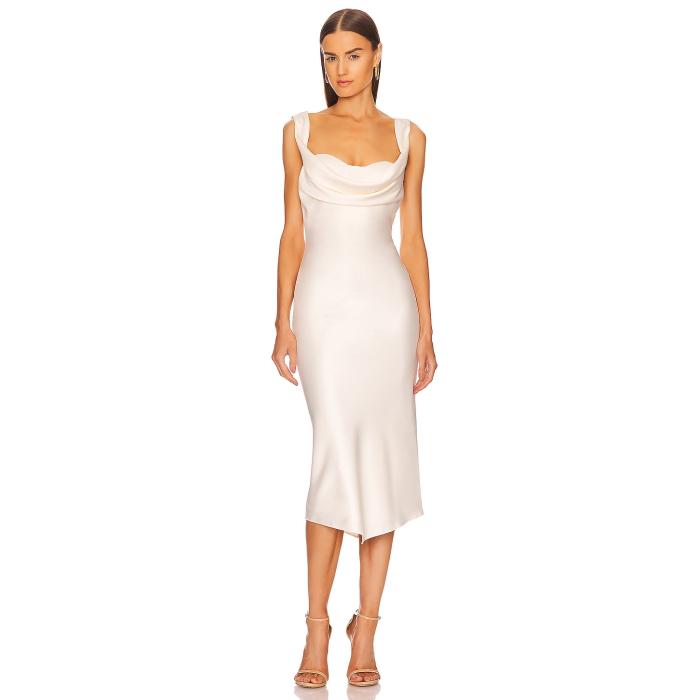 Michael Costello 【 X Revolve Kylen Midi Dress Women Ivory 】 ドレス レディース アイボリー|スニケス