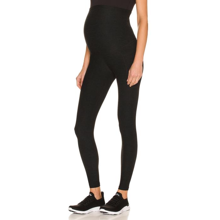 ビヨンドヨガ Beyond Yoga 【 Spacedye Love The Bump Maternity Pocket Midi Legging Women Darkest Night 】 レディース ナイト爵