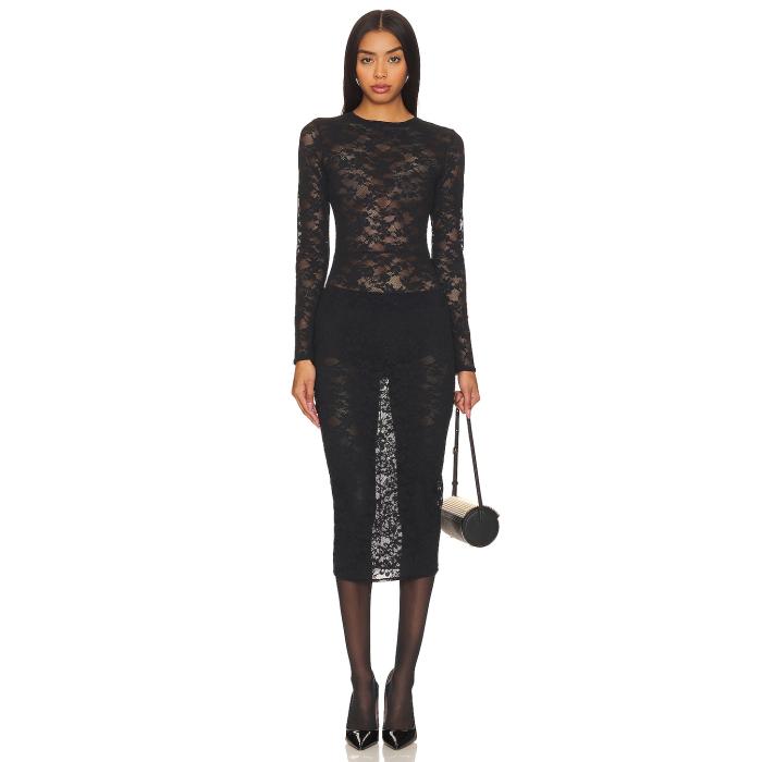 フルールドゥマル Fleur Du Mal 【 Le Stretch Multifit Dress Women Black 】 ドレス レディース 黒色 ブラック|スニケス