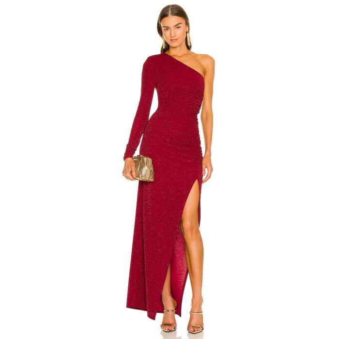 Michael Costello 【 X Revolve Gilly Maxi Dress Women Dark Red 】 ドレス レディース Red 赤・レッド｜スニケス