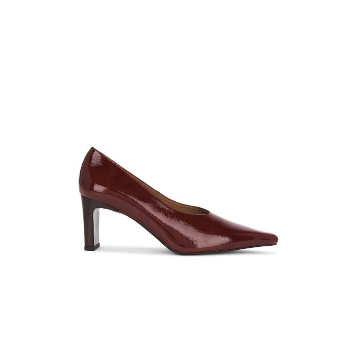 Flattered 【 Tove Heel Women Brick Red 】 踵 レディース Red 赤・赤いこと