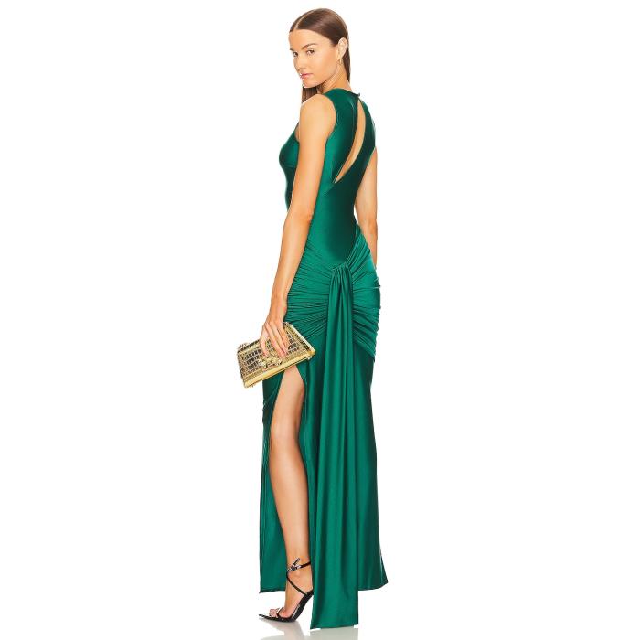 Michael Costello 【 X Revolve Garland Gown Women Green 】 レディース green 緑・グリーン｜スニケス