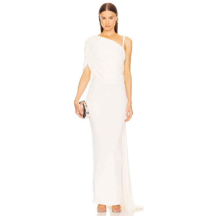 Michael Costello 【 X Revolve Laurence Gown Women Ivory 】 レディース アイボリー|スニケス