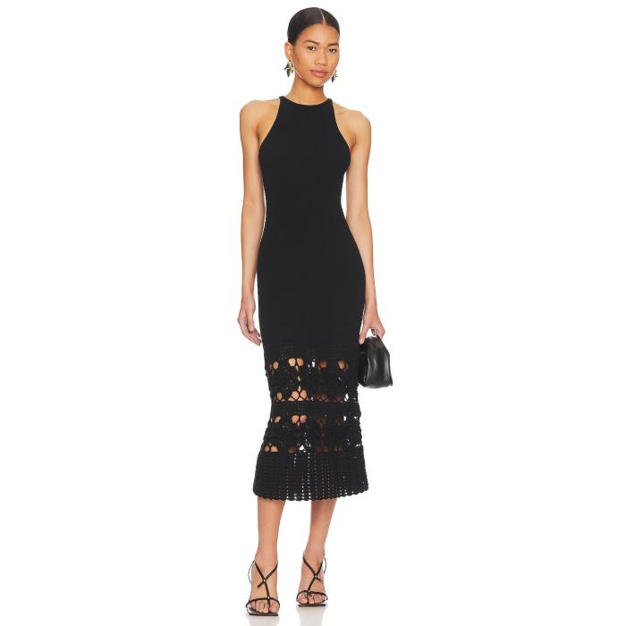Tularosa 【 X Lindsi Lane Finley Crochet Midi Dress Women Black 】 ドレス レディース 黒色 ブラック|スニケス