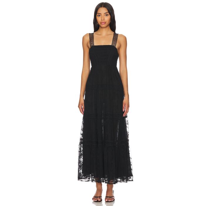 Tularosa 【 Kylie Maxi Dress Women Black 】 お召しもの レディース 黒いこと 黒いこと