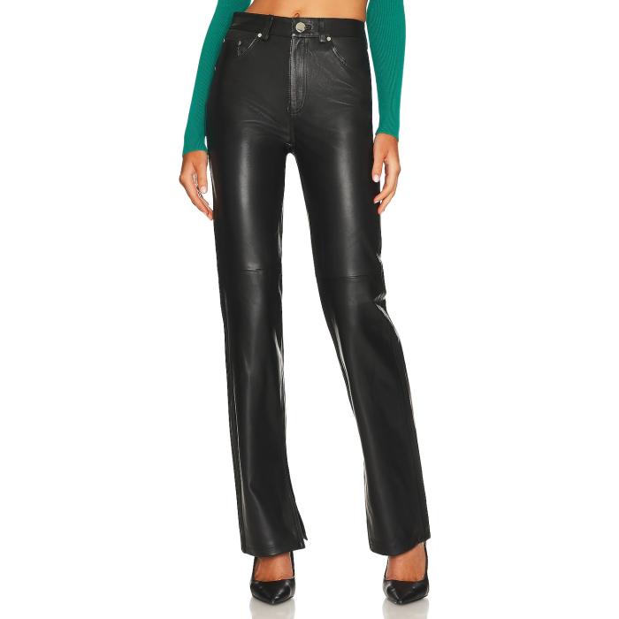 Nbd 【 Claire Leather Pant Women Black 】 なめし革 ズボン下 レディース 黒いこと 黒いこと