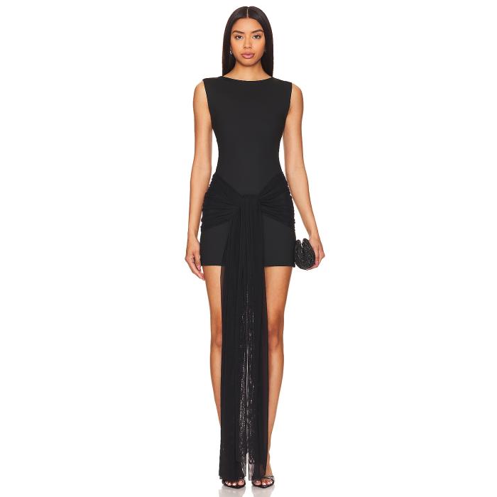 Port De Bras 【 Gala Short Dress Women Black 】 ドレス レディース 黒色 ブラック|スニケス