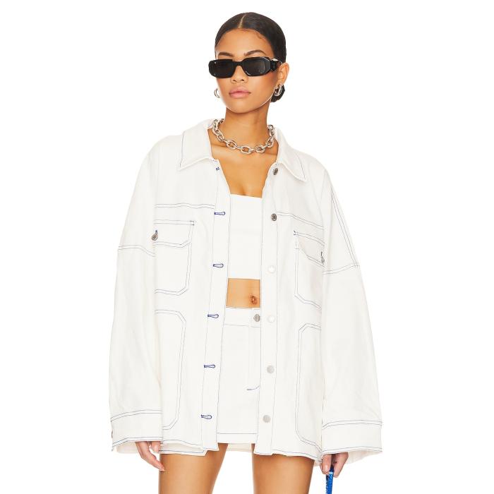 By.dyln 【 Cooper Jacket Women White 】 Jacket 上衣 レディース 白いこと 白いこと