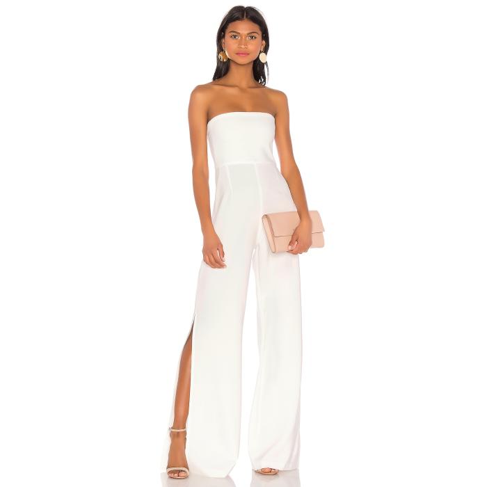 Nookie 【 Glamour Jumpsuit Women Ivory 】 飛び降りる背広 レディース 象牙色