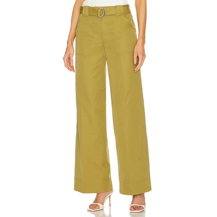 L\u0027academie 【 Kjera Belted Pant Women Olive Green 】 ズボン下 レディース olive オリーブ green 緑・緑であること