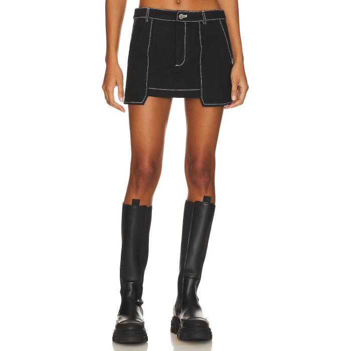 By.dyln 【 Cooper Mini Skirt Women Black 】 レディース 黒色 ブラック