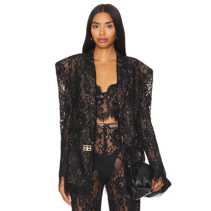 Bronx And Banco 【 Capri Lace Blazer Women Black 】 ブレイザー レディース 黒いこと 黒いこと