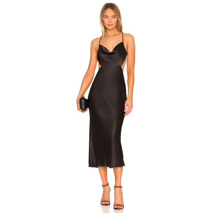 Shona Joy 【 Thalia Bias Midi Dress Women Black 】 ドレス レディース 黒色 ブラック|スニケス