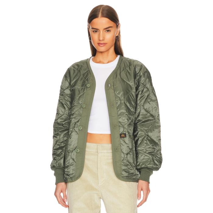 アルファインダストリーズ Alpha Industries 【 Als/92 Liner Unisex M-65 Olive 】 ユニセックス olive オリーブ｜スニケス