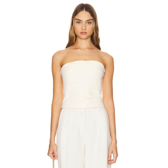 Shona Joy 【 Lani Strapless Draped Bodice Women Rice 】 レディース