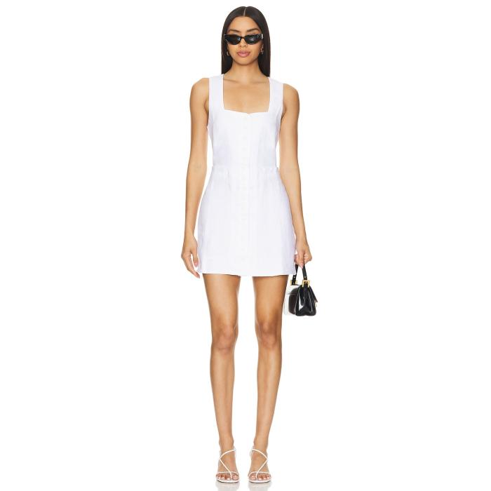 フェイスフルザブランド Faithfull The Brand 【 Marina Mini Dress Women White 】 ドレス レディース 白色 ホワイト|スニケス