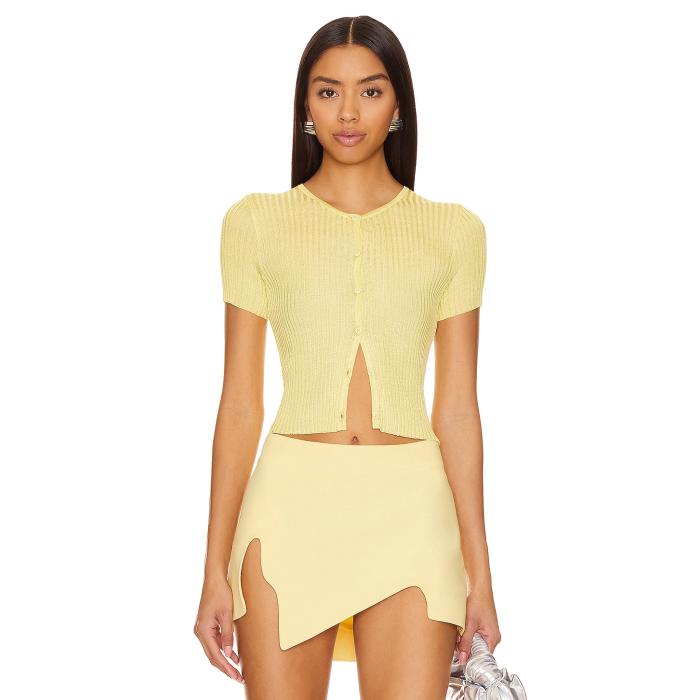 Mother Of All 【 Eline Shirt Women Yellow 】 レディース yellow 黄味がかった・黄色